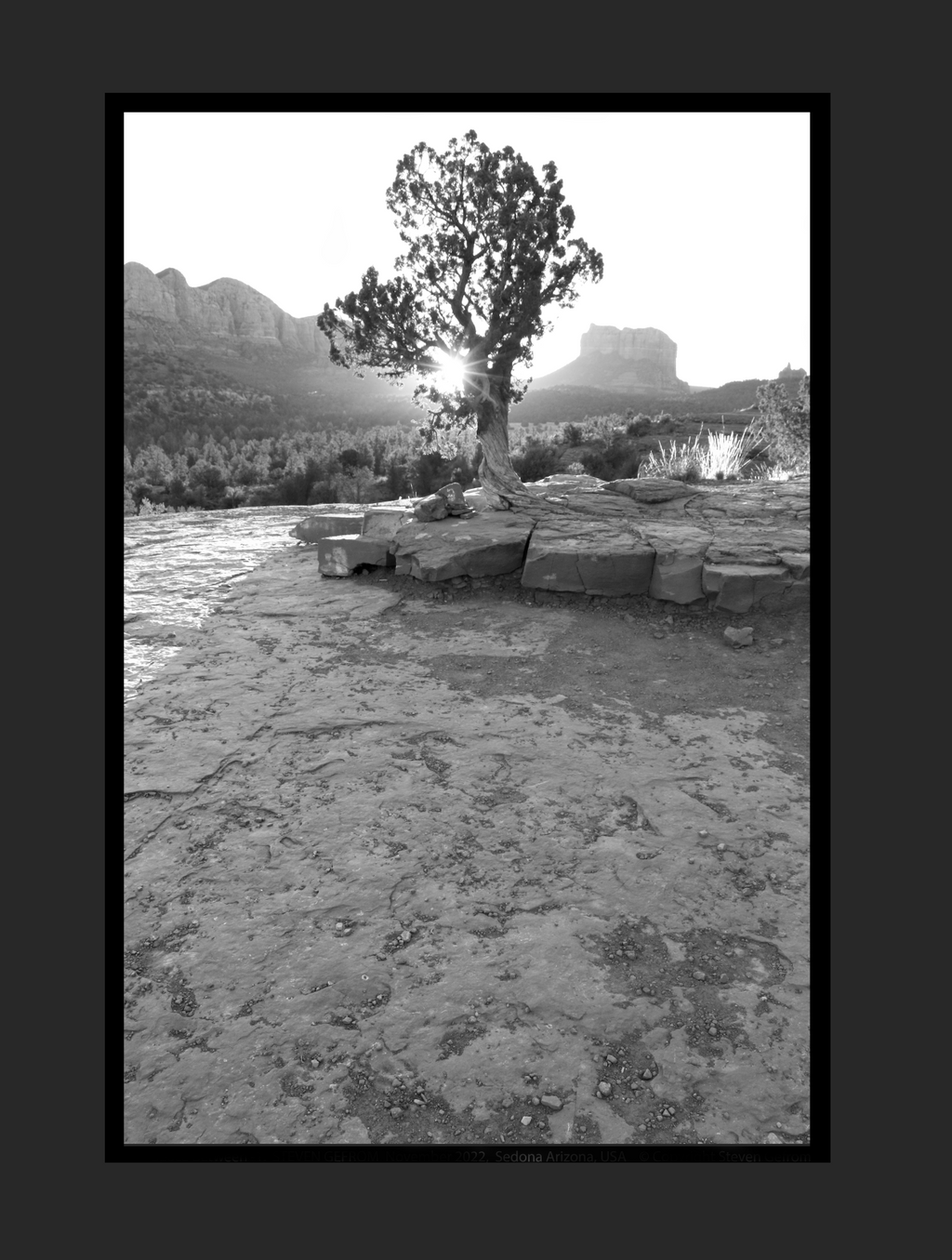 THE SPACE BETWEEN - (Sedona, Arizona) 8”x 10” Edition of 25

Signed limited edition print on paper