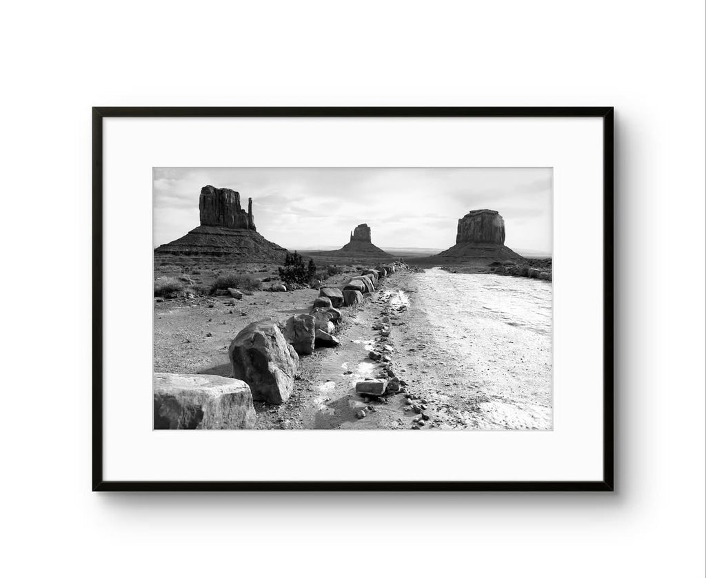 "Rock Line"  (Monument Valley) 8”x 10” signed edition of 12 prints
