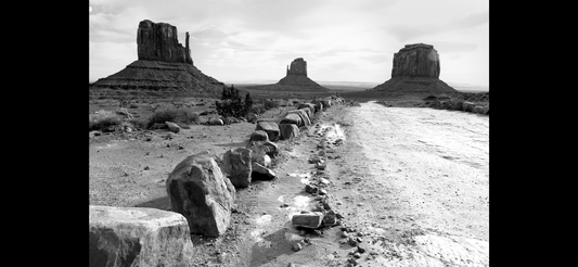 "Rock Line"  (Monument Valley) 20”x 30” edition of 100 prints